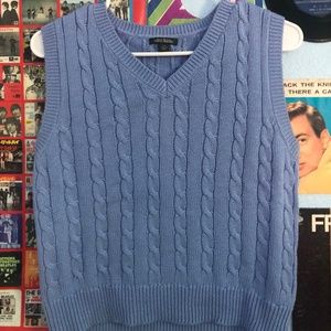 Target/Wild Fable periwinkle sweater vest